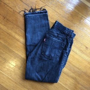 Black Levi’s “Altered” Straight - Size W 25
